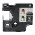Dymo White on Black Label Printer Tape 9 mm Width 5.5 m Length 1805437