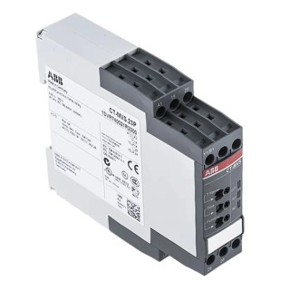 ABB S range Series DIN Rail Timer Relay 2-Contact Multifunction 24 to 240 V ac/dc 440V ac 0.05 s 1SVR740021R2300 CT-MVS.23P