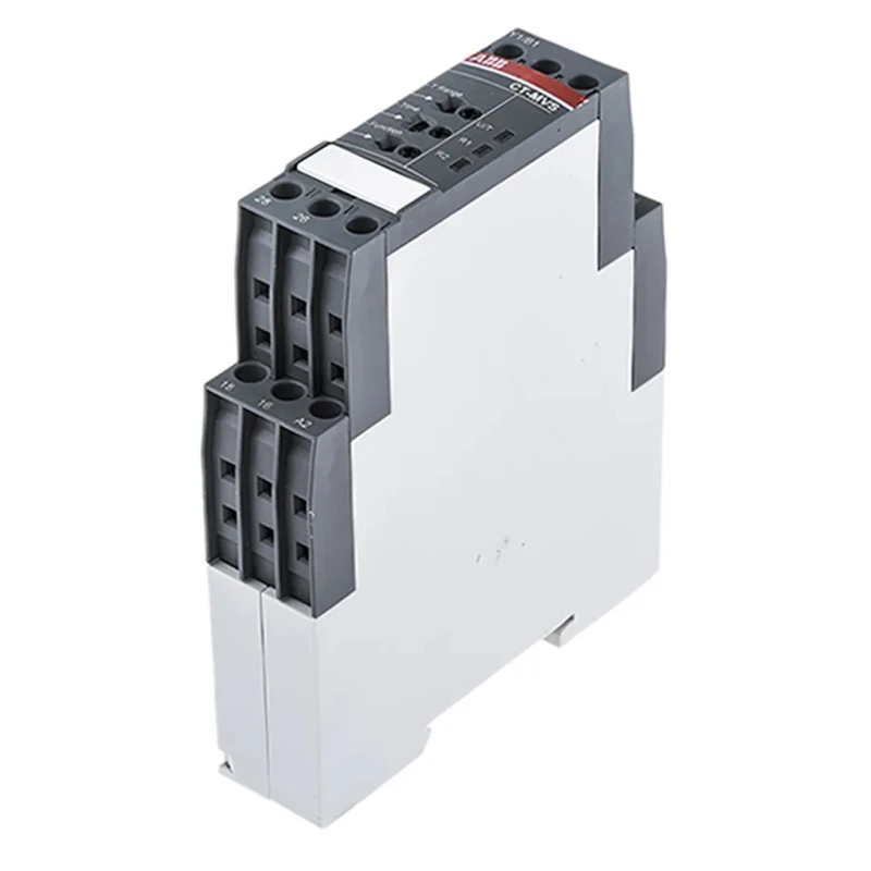 ABB S range Series DIN Rail Timer Relay 2-Contact Multifunction 24 to 240 V ac/dc 440V ac 0.05 s 1SVR740021R2300 CT-MVS.23P