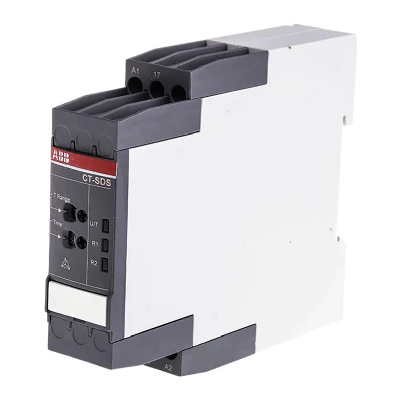 ABB S range Series DIN Rail Timer Relay, 2-Contact, 24 to 240 V AC/DC, 380 V AC, 440 V AC, 0.05 s 1SVR730211R2300 CT-SDS.23S