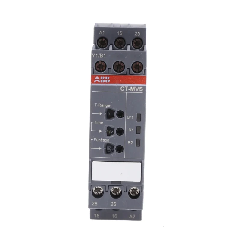 ABB 1SVR Series DIN Rail Timer Relay Multifunction, 2-Contact DPDT, 24 V dc/ac, 240 V ac, 0.05 s 1SVR730020R3300 CT-MVS.22S