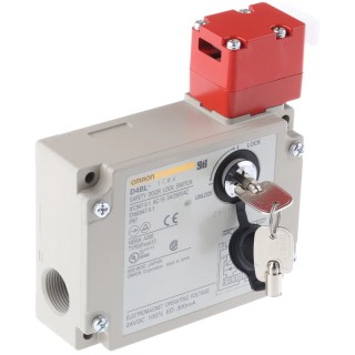 Omron Solenoid Interlock Switch D4BL Series Power to Unlock 24V DC Coil Current 300mA Model 