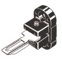 Omron Safety Interlock Actuator for Use with Interruptor de seguridad D4GS 