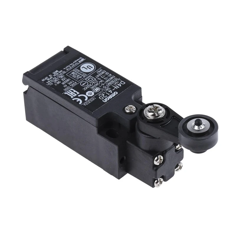 Omron Roller Lever Interlock Switch 1 NO/1 NC Snap Action Plastic Housing 240V AC 3A IP67