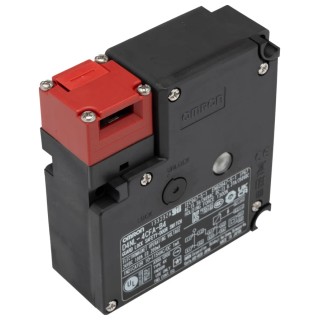 Omron D4NL Series Solenoid Interlock Switch Power to Unlock 24V DC 2 NC Safety Contacts IP67 
