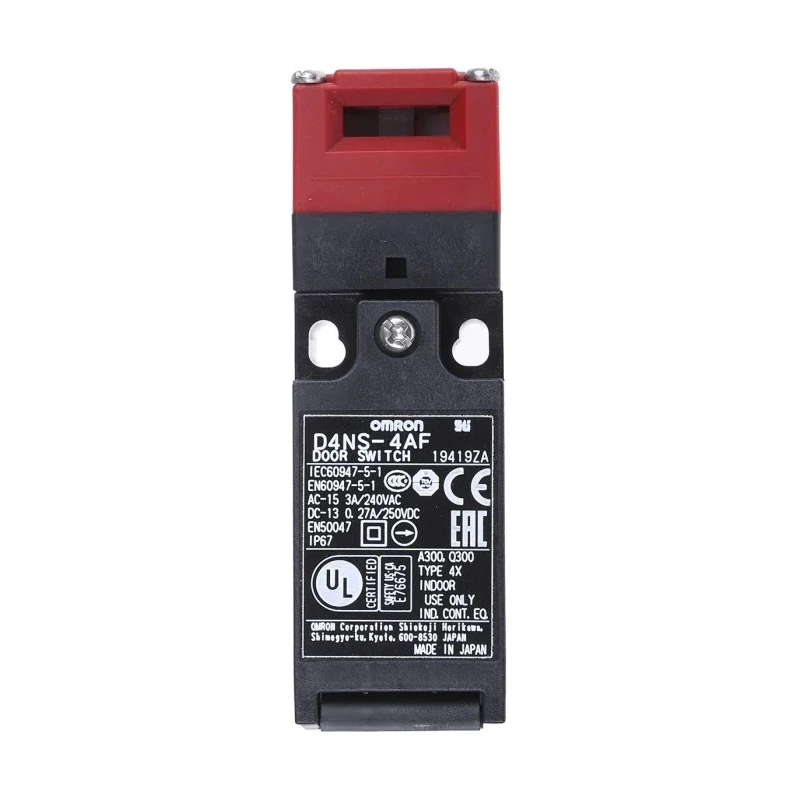 Omron D4NS Series Solenoid Interlock Switch Power to Lock/Unlock Plastic Housing IP67 