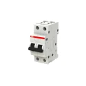 ABB System Pro M Compact S200 Miniature Circuit Breaker, 2-Pole, 6A Current Rating, Type B Tripping 2CDS252001R0065 S202-B6