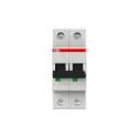 ABB System Pro M Compact S200 Miniature Circuit Breaker, 2-Pole, 6A Current Rating, Type B Tripping 2CDS252001R0065 S202-B6