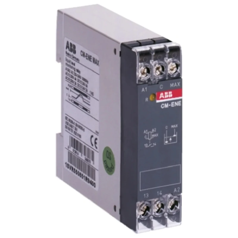 ABB CM-ENE MAX Series Liquid Level Relay, DIN Rail Mount, Screw Terminal, 240V AC Supply 1SVR550851R9400 CM-ENE MAX