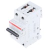 ABB System Pro M Compact S200 Miniature Circuit Breaker, 2-Pole, 16A, Type B, 400V AC, 110V DC, 6 2CDS252001R0165 S202-B16