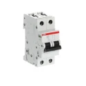 ABB System Pro M Compact S200 Miniature Circuit Breaker, 2-Pole, 20A, Type B, 400V ac AC, 110 V dc 2CDS252001R0205 S202-B20