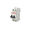 ABB System Pro M Compact S200 Miniature Circuit Breaker, 2-Pole, 16A, Type B, 400V AC, 110V DC, 6 2CDS252001R0165 S202-B16