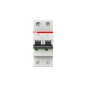 ABB System Pro M Compact S200 Miniature Circuit Breaker, 2-Pole, 16A, Type B, 400V AC, 110V DC, 6 2CDS252001R0165 S202-B16