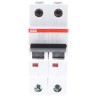 ABB System Pro M Compact S200 Miniature Circuit Breaker, 2-Pole, 10A, Type B, 400V AC, 6 kA 2CDS252001R0105 S202-B10