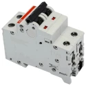 ABB System Pro M Compact S200 Miniature Circuit Breaker, 2-Pole, 25A, Type B, 400V AC, 125V DC, 6 2CDS252001R0255 S202-B25