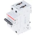 ABB System Pro M Compact S200 Miniature Circuit Breaker, 2-Pole, 10A, Type B, 400V AC, 6 kA 2CDS252001R0105 S202-B10