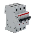 ABB System Pro M Compact S200 Miniature Circuit Breaker 3-Pole 6A Type B 400V AC 10kA Breaking 2CDS253001R0065 S203-B6