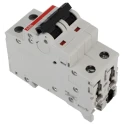 ABB System Pro M Compact S200 Miniature Circuit Breaker 2-Pole 63A Type B 400V AC 125V DC 6 kA 2CDS252001R0635 S202-B63
