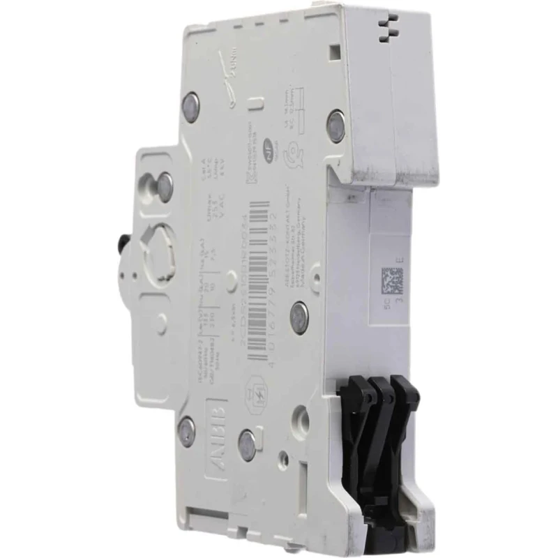 ABB System Pro M Compact S200 Miniature Circuit Breaker, 1-Pole, 3A, Type C, 230V AC, 72V DC, 6 kA 2CDS251001R0034 S201-C3