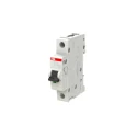 ABB System Pro M Compact S200 Miniature Circuit Breaker, 1-Pole, 1A, Type C, 230V AC, 72V DC, 6kA 2CDS251001R0014 S201-C1