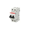 ABB System Pro M Compact S200 Miniature Circuit Breaker 2-Pole 40A Type C 440V AC 125V DC 6kA 2CDS252001R0404 S202-C40
