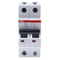 ABB System Pro M Compact S200 Miniature Circuit Breaker 2-Pole 25A Type C 400V AC, 125V DC 10 kA 2CDS252001R0254 S202-C25