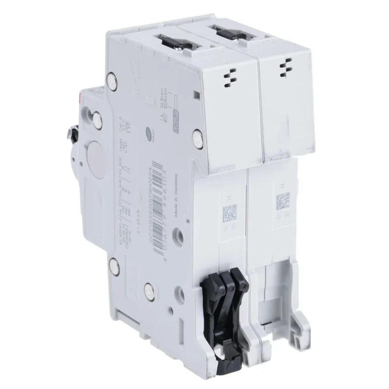 ABB System Pro M Compact S200 Miniature Circuit Breaker 2-Pole 25A Type C 400V AC, 125V DC 10 kA 2CDS252001R0254 S202-C25