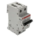 ABB System Pro M Compact S200 Miniature Circuit Breaker 2-Pole 50A Type C 400V AC 125V DC 10kA 2CDS252001R0504 S202-C50