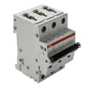 ABB System Pro M Compact S200 Miniature Circuit Breaker 3-Pole 1A Type C 400V AC 10 kA Breaking 2CDS253001R0014 S203-C1