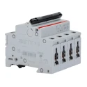 ABB System Pro M Compact S200 Miniature Circuit Breaker, 4-Pole, 6A, Type C, 400V AC, 10 kA Breaking 2CDS254001R0064 S204-C6