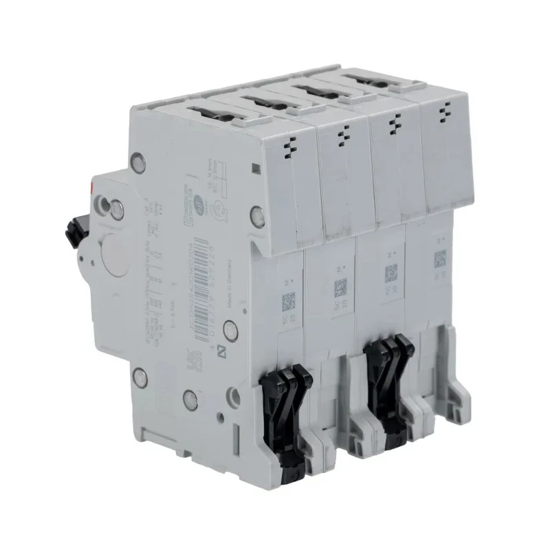 ABB System Pro M Compact S200 Miniature Circuit Breaker, 4-Pole, 20A, Type C, 400V ac, 10 kA 2CDS254001R0204 S204-C20
