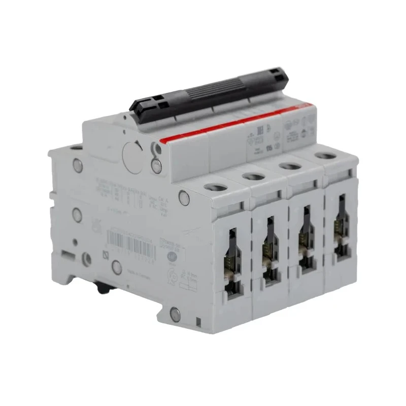 ABB System Pro M Compact S200 Miniature Circuit Breaker, 4-Pole, 20A, Type C, 400V ac, 10 kA 2CDS254001R0204 S204-C20