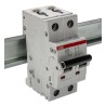 ABB System Pro M Compact S200 Miniature Circuit Breaker, 2-Pole, 32A, Type D, 400V AC, 125V DC, 10 2CDS252001R0321 S202-D32