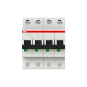 ABB System Pro M Compact S200 Miniature Circuit Breaker 4-Pole 13A Type C 400V AC 6 kA Breaking 2CDS254001R0134 S204-C13