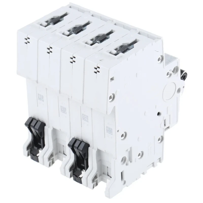 ABB System Pro M Compact S200 Miniature Circuit Breaker, 4-Pole, 16A, Type C, 400V AC, 110V DC, 6kA 2CDS254001R0164 S204-C16