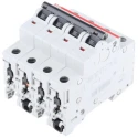 ABB System Pro M Compact S200 Miniature Circuit Breaker, 4-Pole, 16A, Type C, 400V AC, 110V DC, 6kA 2CDS254001R0164 S204-C16