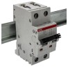 ABB System Pro M Compact S200 Miniature Circuit Breaker, 2-Pole, 63A, Type D, 400V AC, 125V DC, 10 2CDS252001R0631 S202-D63