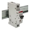 ABB System Pro M Compact S200 Miniature Circuit Breaker, 1-Pole, 63A, Type K, 230V AC, 72V DC, 10kA 2CDS251001R0607 S201-K63
