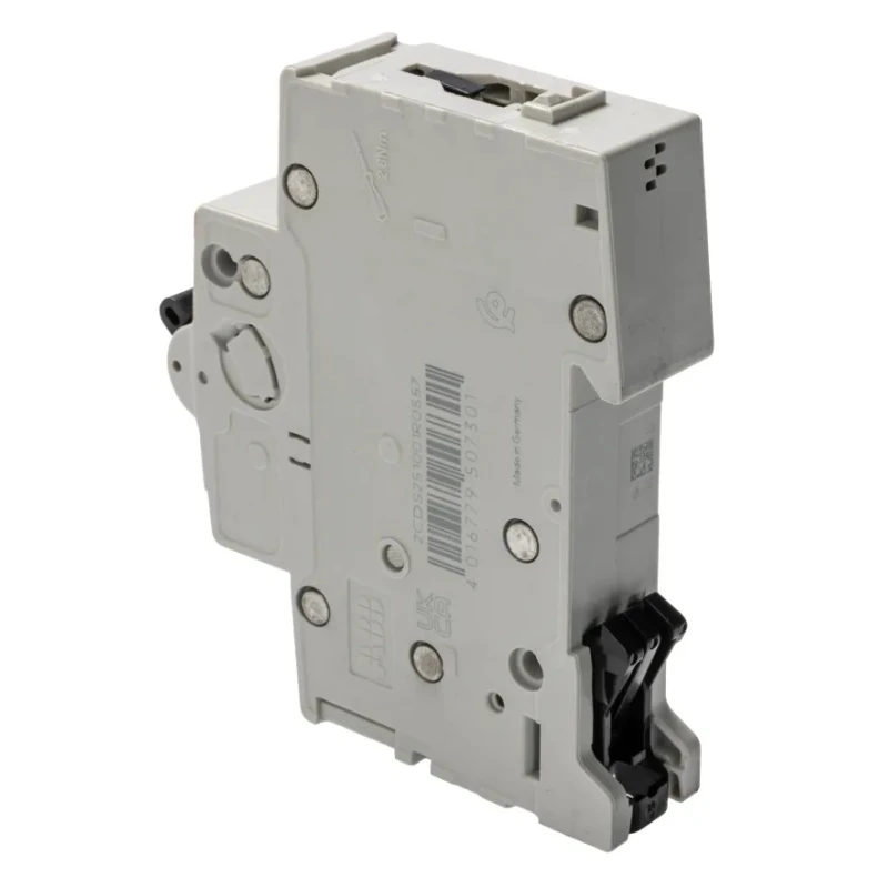 ABB System Pro M Compact S200 Miniature Circuit Breaker, 1-Pole, 63A, Type K, 230V AC, 72V DC, 10kA 2CDS251001R0607 S201-K63