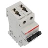 ABB System Pro M Compact S200 Miniature Circuit Breaker 2-Pole 63A Type K 400V AC 6 kA Breaking 2CDS252001R0607 S202-K63