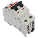 ABB System Pro M Compact S200 Miniature Circuit Breaker 2-Pole 63A Type K 400V AC 6 kA Breaking 2CDS252001R0607 S202-K63
