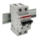 ABB System Pro M Compact S200 Miniature Circuit Breaker, 2-Pole, 32A, Type K, 10 kA Breaking 2CDS252001R0537 S202-K32