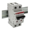 ABB System Pro M Compact S200 Miniature Circuit Breaker, 2-Pole, 32A, Type K, 10 kA Breaking 2CDS252001R0537 S202-K32