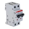 ABB System Pro M Compact S200 Miniature Circuit Breaker, 2-Pole, 20A, Type K, 400V AC, 125V DC, 6kA 2CDS252001R0487 S202-K20