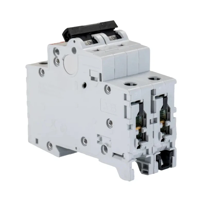 ABB System Pro M Compact S200 Miniature Circuit Breaker, 2-Pole, 20A, Type K, 400V AC, 125V DC, 6kA 2CDS252001R0487 S202-K20
