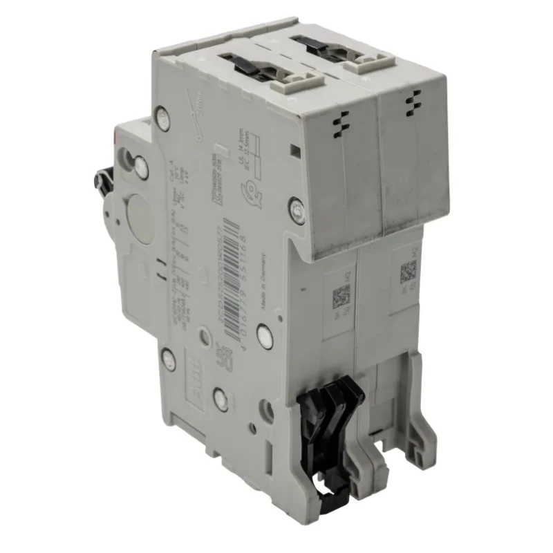 ABB System Pro M Compact S200 Miniature Circuit Breaker, 2-Pole, 50A, Type K Tripping, 400V AC 2CDS252001R0577 S202-K50
