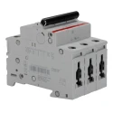 ABB System Pro M Compact S200 Miniature Circuit Breaker, 3-Pole, 50A, Type K, 400V AC, 10 kA 2CDS253001R0577 S203-K50