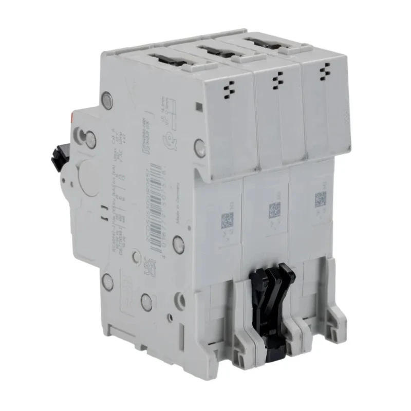 ABB System Pro M Compact S200 Miniature Circuit Breaker, 3-Pole, 40A, Type K Tripping, 400V AC, 10 2CDS253001R0557 S203-K40