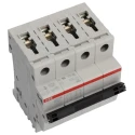 ABB System Pro M Compact S200M Miniature Circuit Breaker, 4-Pole, 63A, Type B, 400V AC, 12V DC, 10 2CDS274001R0635 S204M-B63