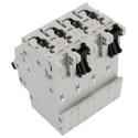 ABB System Pro M Compact S200M Miniature Circuit Breaker, 4-Pole, 63A, Type B, 400V AC, 12V DC, 10 2CDS274001R0635 S204M-B63